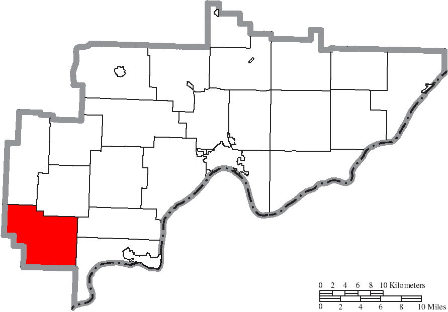 Locator map of Decatur