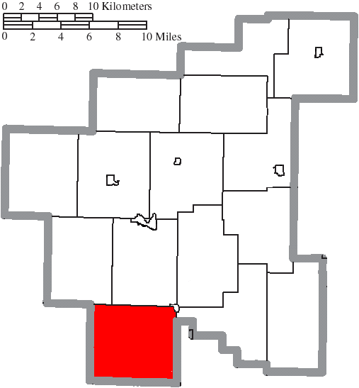 Locator map of Jackson