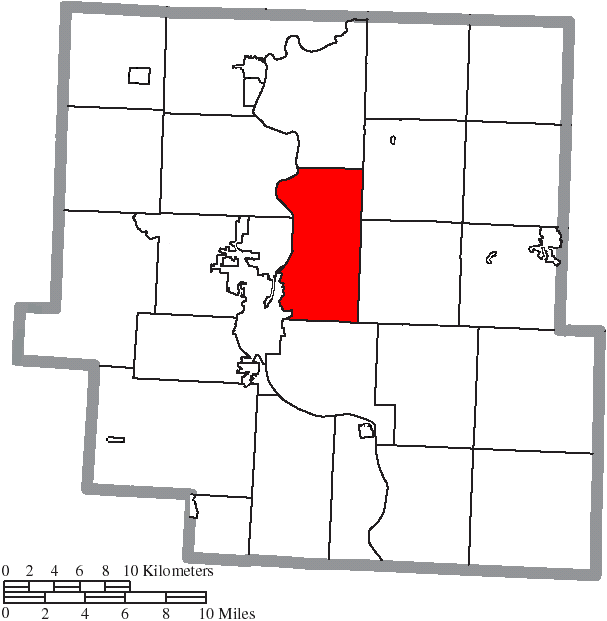 Locator map of Washington