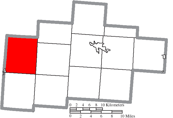 Locator map of Perry