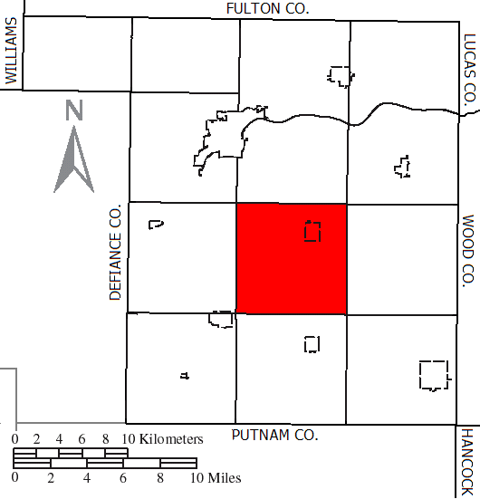 Locator map of Monroe