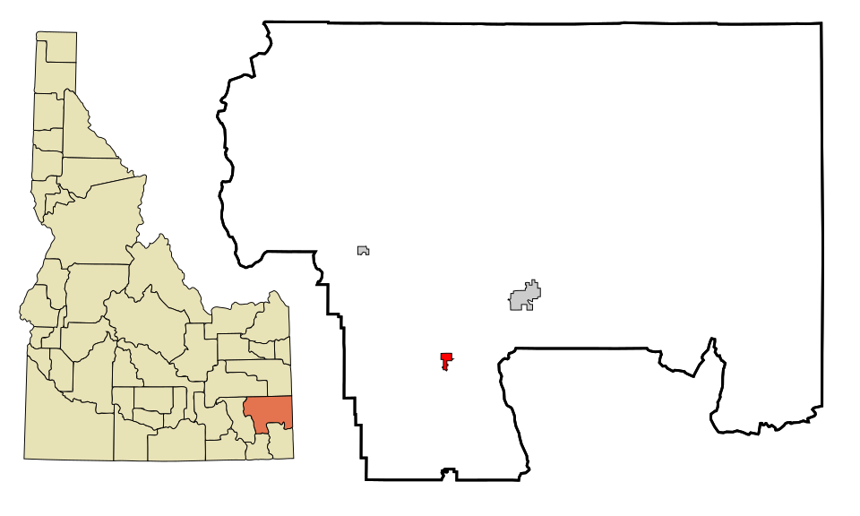 Locator map of Grace