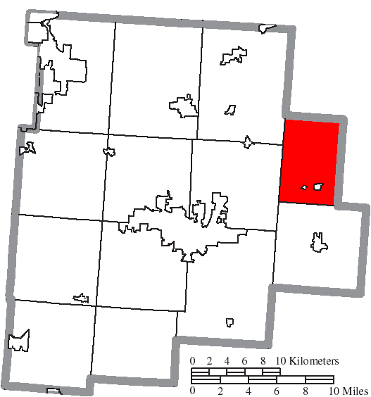 Locator map of Richland