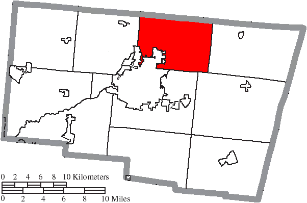 Locator map of Moorefield