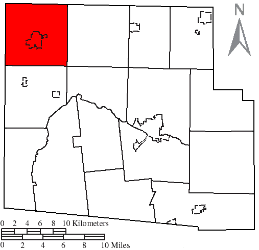Locator map of Liberty