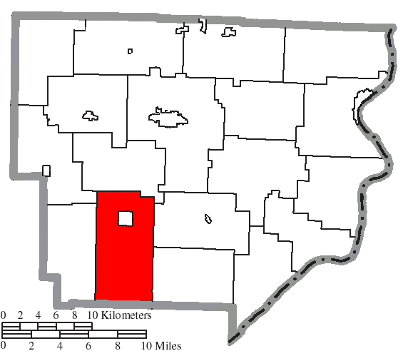 Locator map of Washington