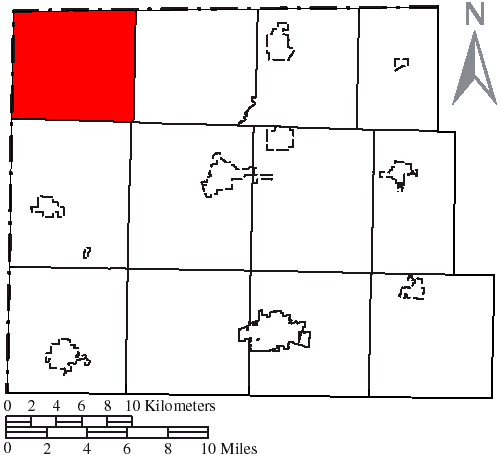 Locator map of Northwest