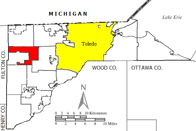 Locator map of Spencer