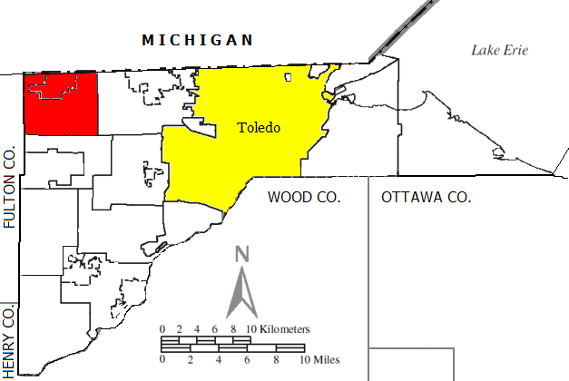 Locator map of Richfield