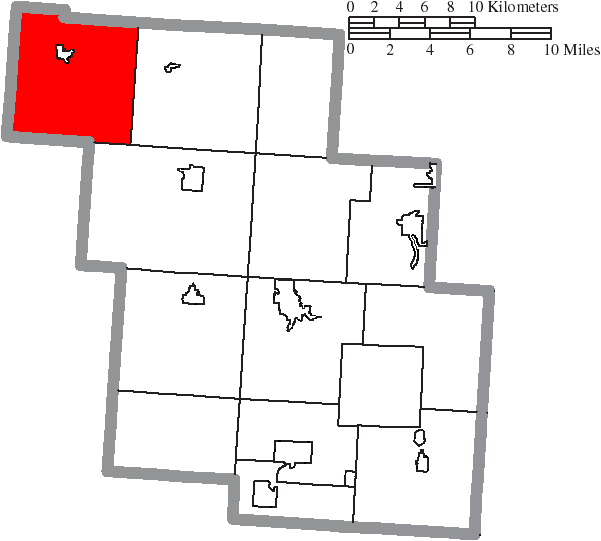 Locator map of Thorn