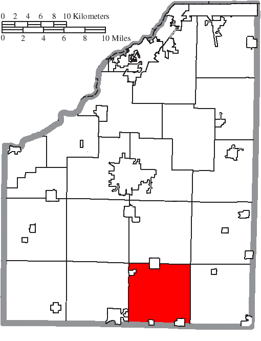 Locator map of Bloom
