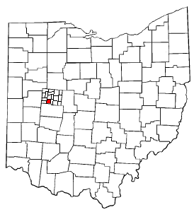 Locator map of Union