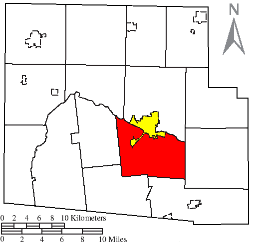 Locator map of Buck