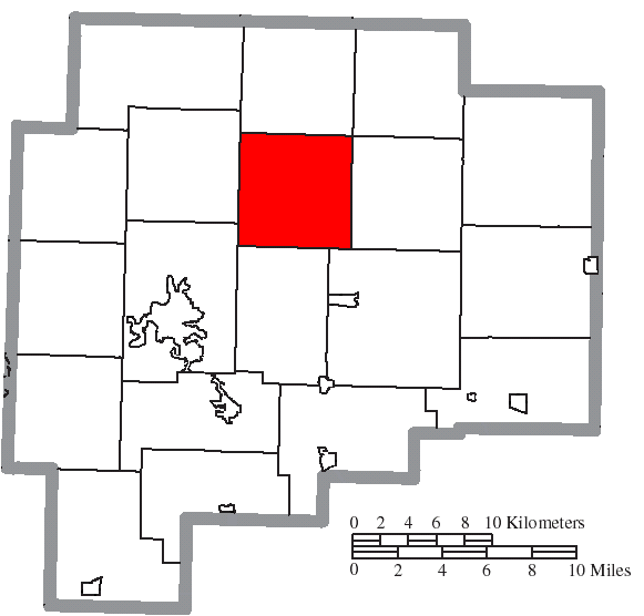 Locator map of Jefferson
