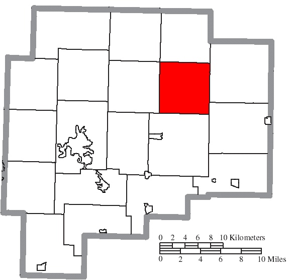 Locator map of Madison