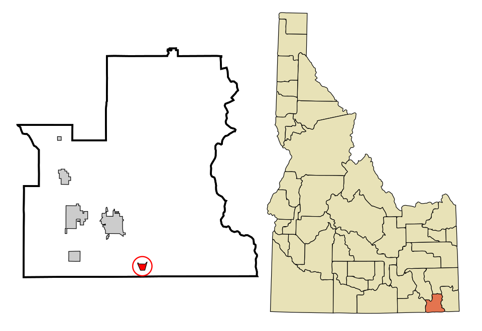 Locator map of Franklin