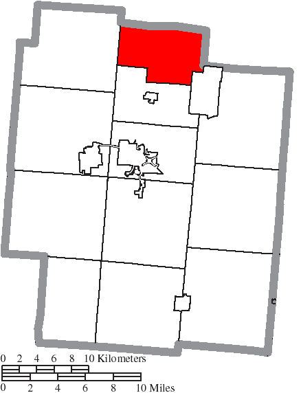 Locator map of Washington