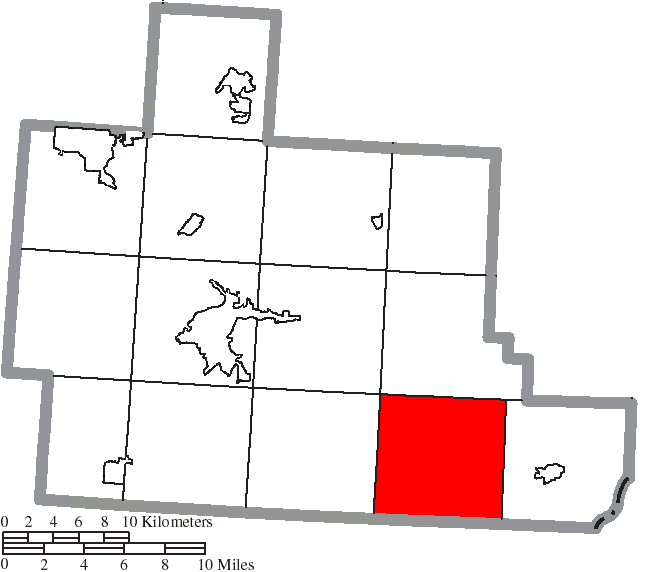 Locator map of Carthage