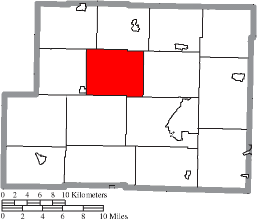 Locator map of Stock