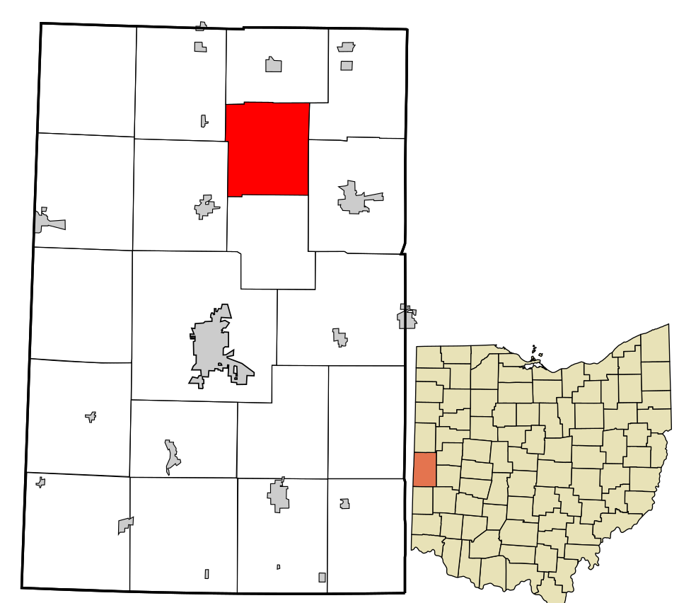 Locator map of York
