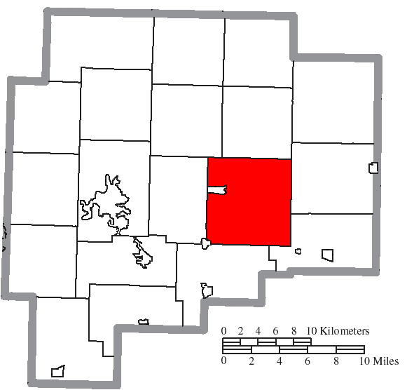 Locator map of Wills