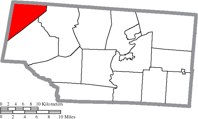 Locator map of Perry