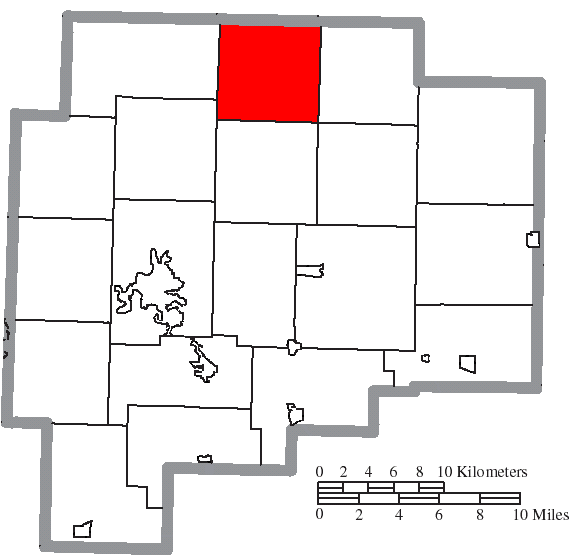 Locator map of Monroe