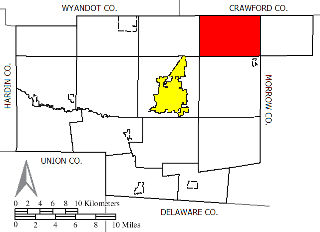Locator map of Scott