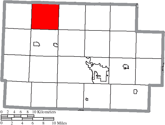 Locator map of Monroe