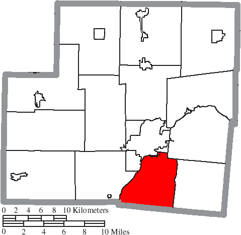Locator map of Orange
