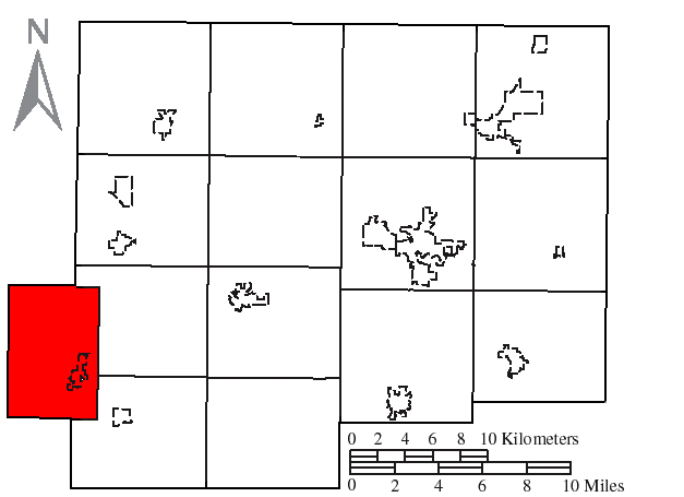Locator map of Monterey