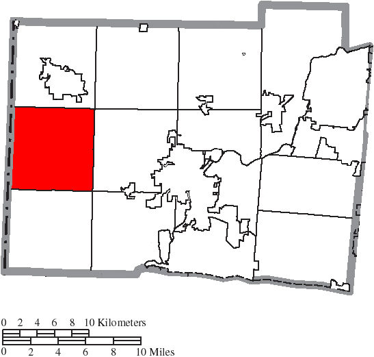 Locator map of Reily
