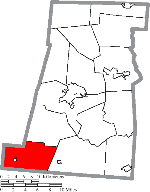 Locator map of Stokes