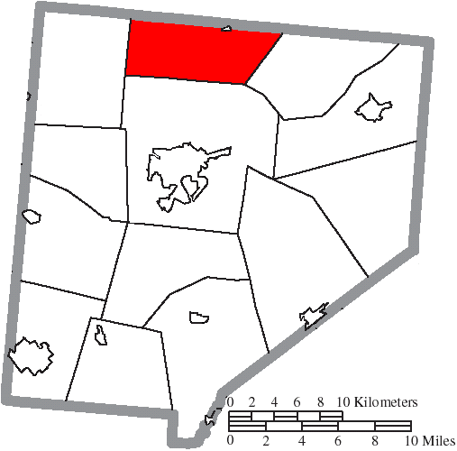 Locator map of Liberty