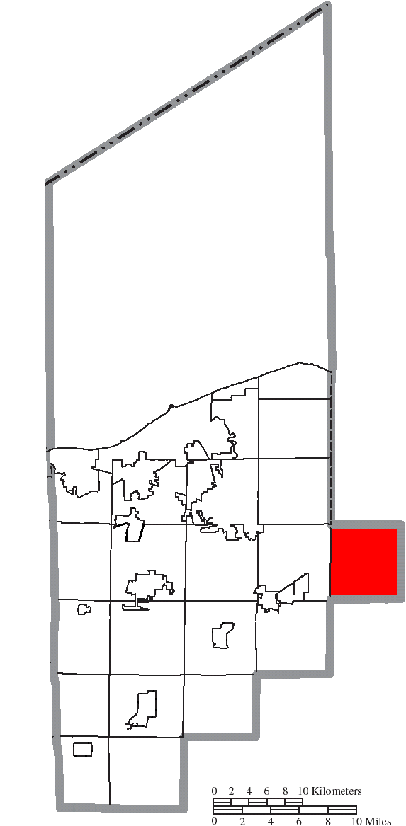 Locator map of Columbia