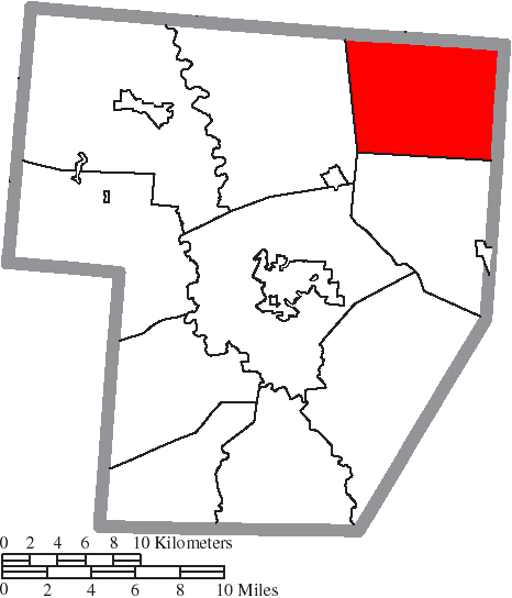 Locator map of Madison