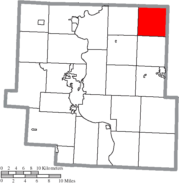 Locator map of Monroe