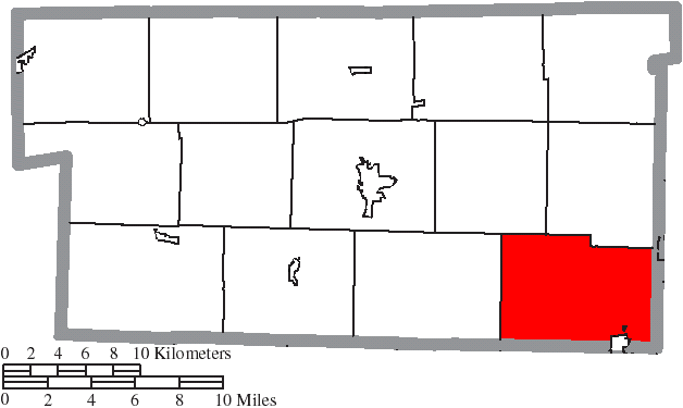 Locator map of Clark