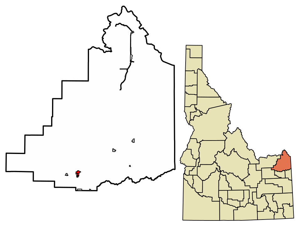 Locator map of St. Anthony