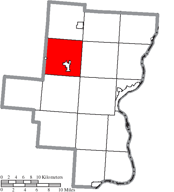 Locator map of Raccoon