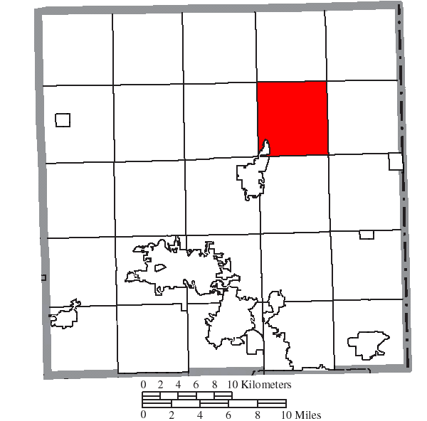 Locator map of Johnston