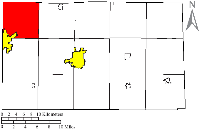 Locator map of Jackson