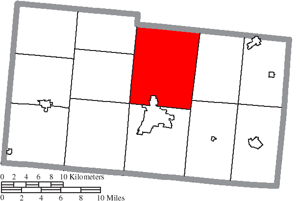 Locator map of Salem
