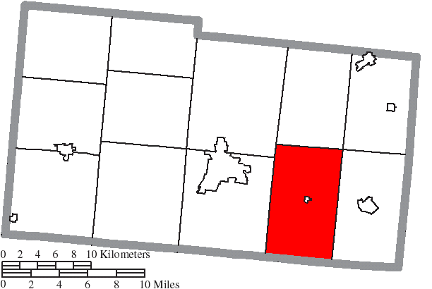 Locator map of Union
