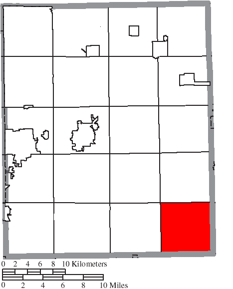 Locator map of Deerfield