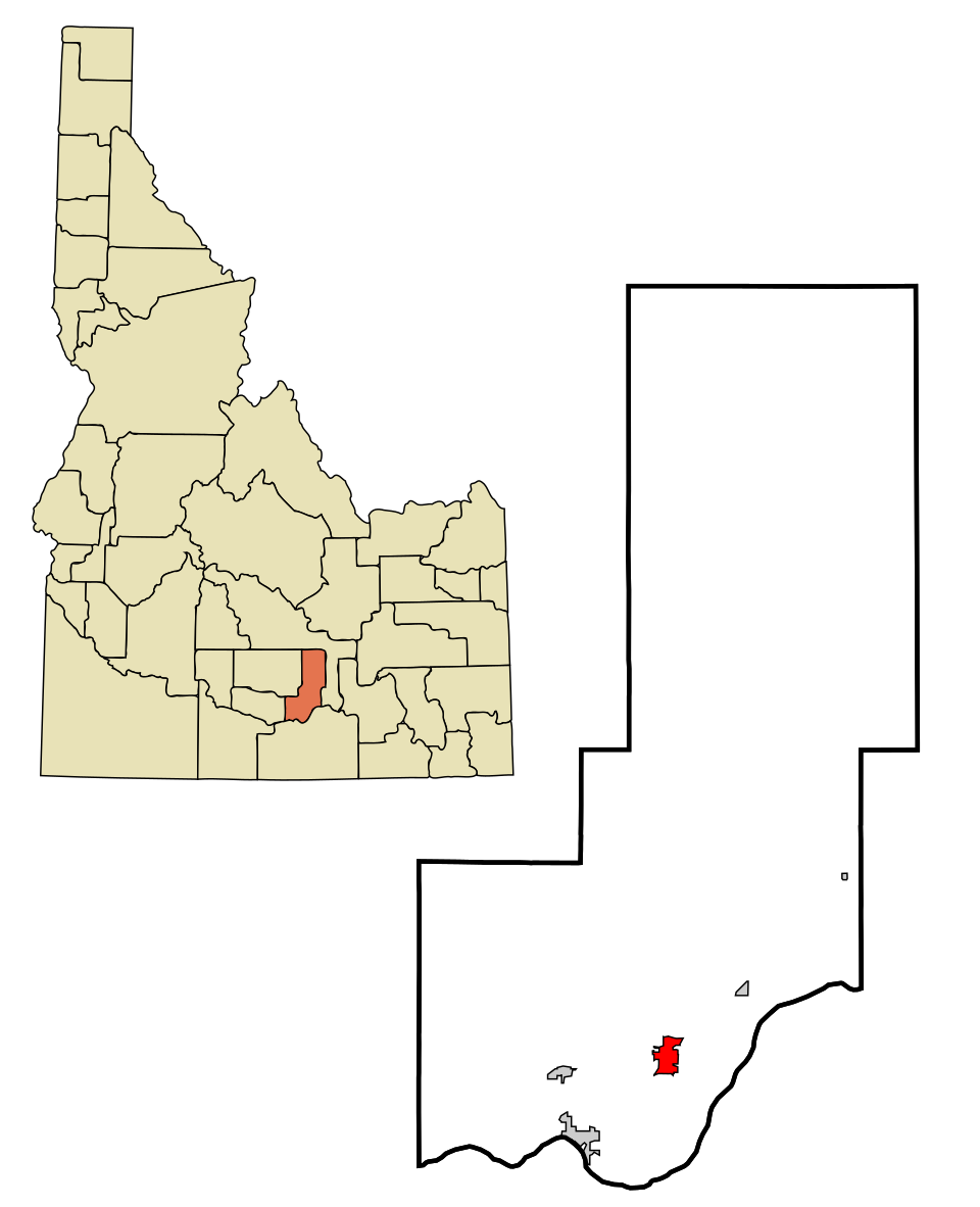 Locator map of Rupert