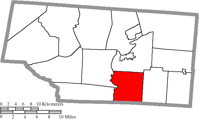 Locator map of Scioto