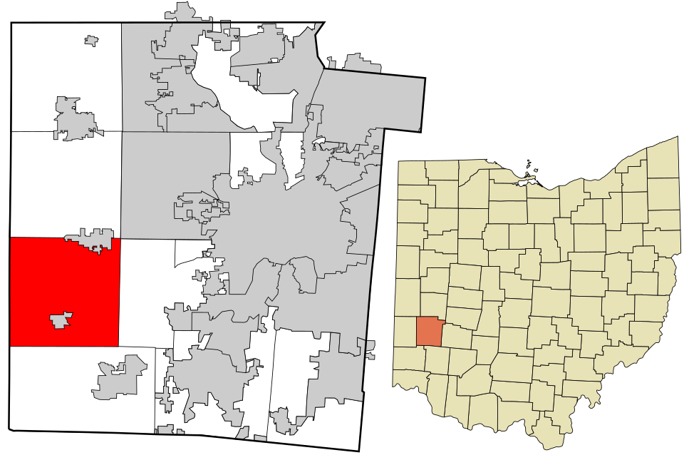 Locator map of Jackson
