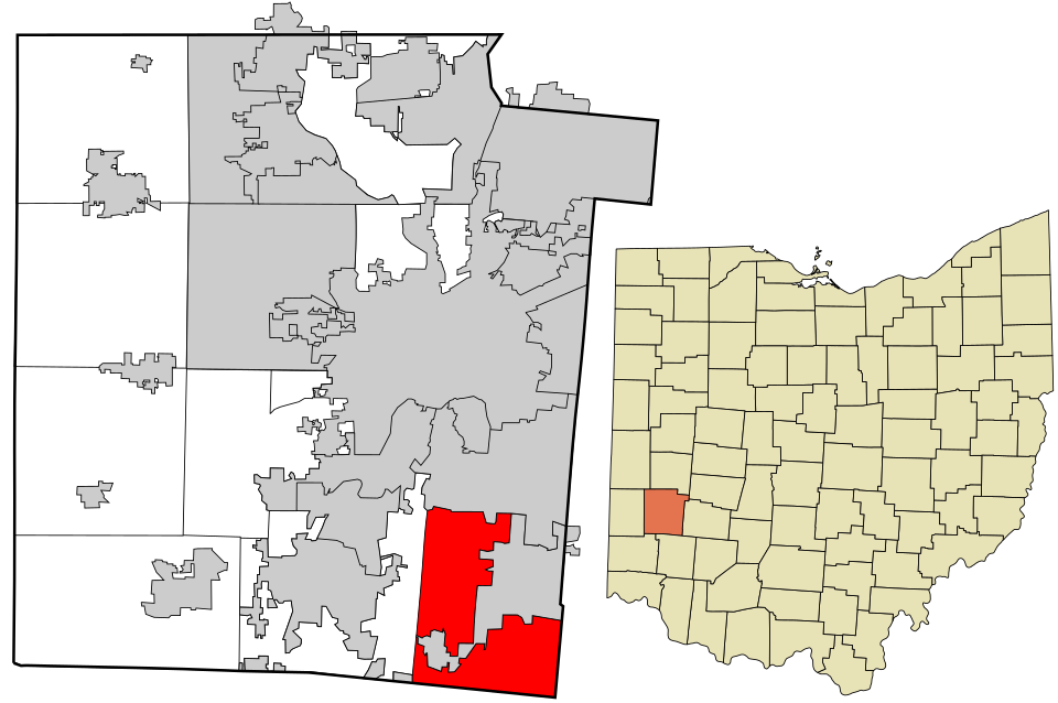 Locator map of Washington