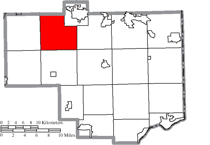 Locator map of Butler